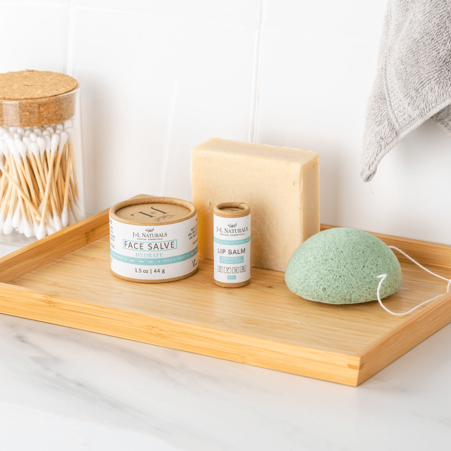 J&L Essentials Skin Regimen Kit (4 - Piece Set) – Simple, Sustainable Skincare for Every Type - GNS Beauty & Personal Care