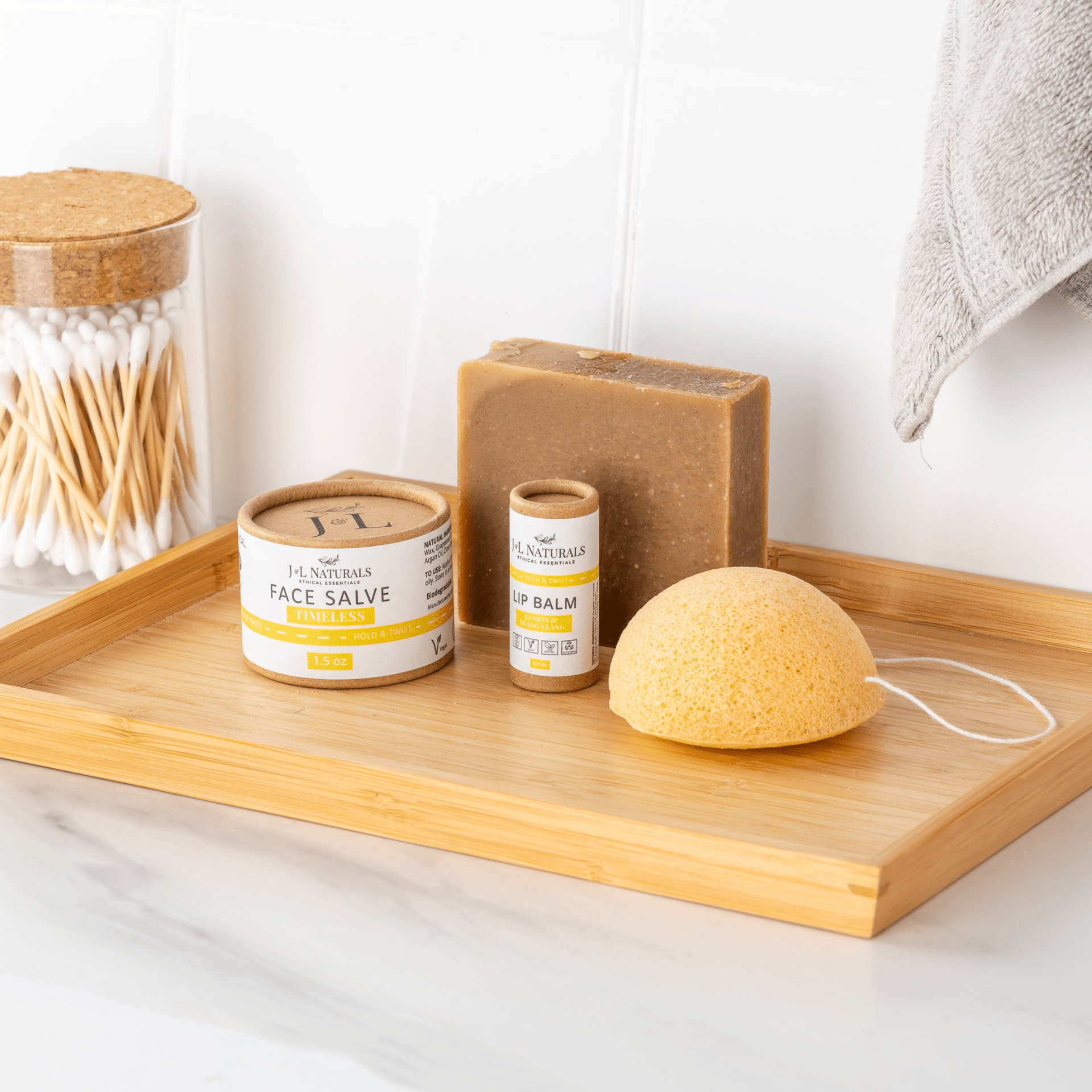 J&L Essentials Skin Regimen Kit (4 - Piece Set) – Simple, Sustainable Skincare for Every Type - GNS Beauty & Personal Care
