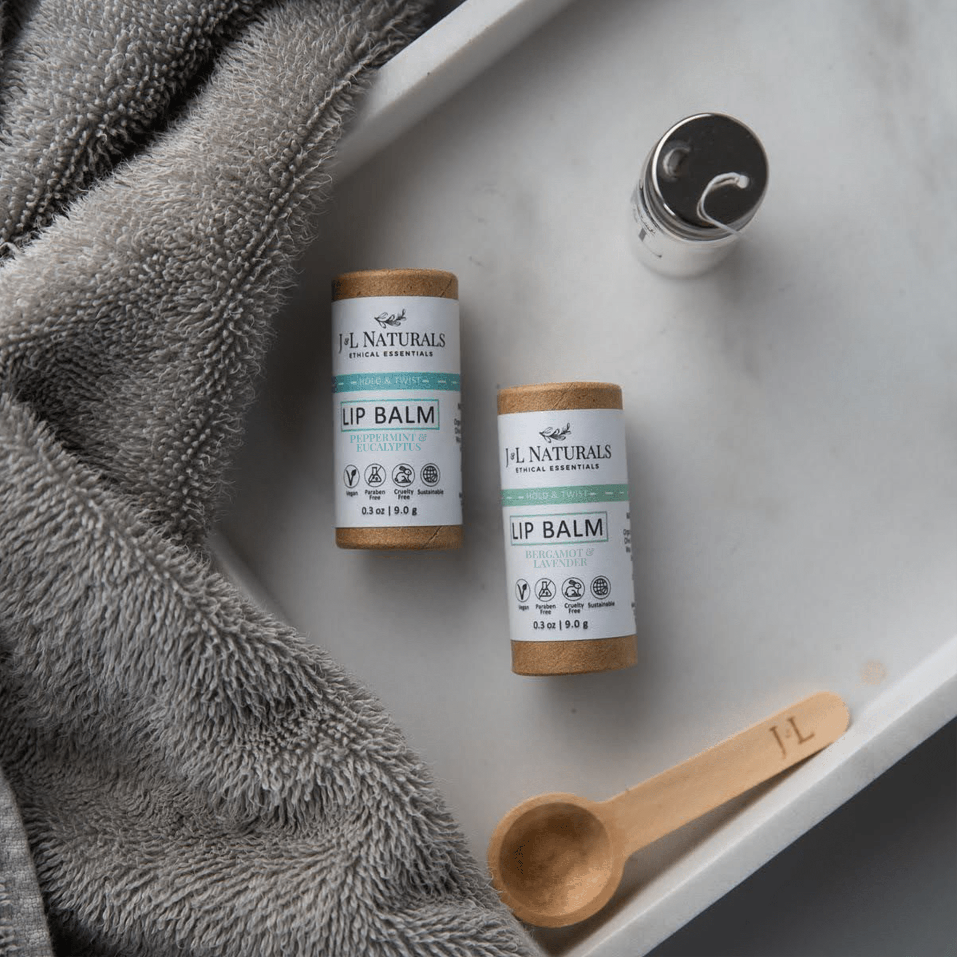 J&L Naturals Lip Balm Duo – Nourish Your Smile, Naturally - GNS Beauty & Personal Care