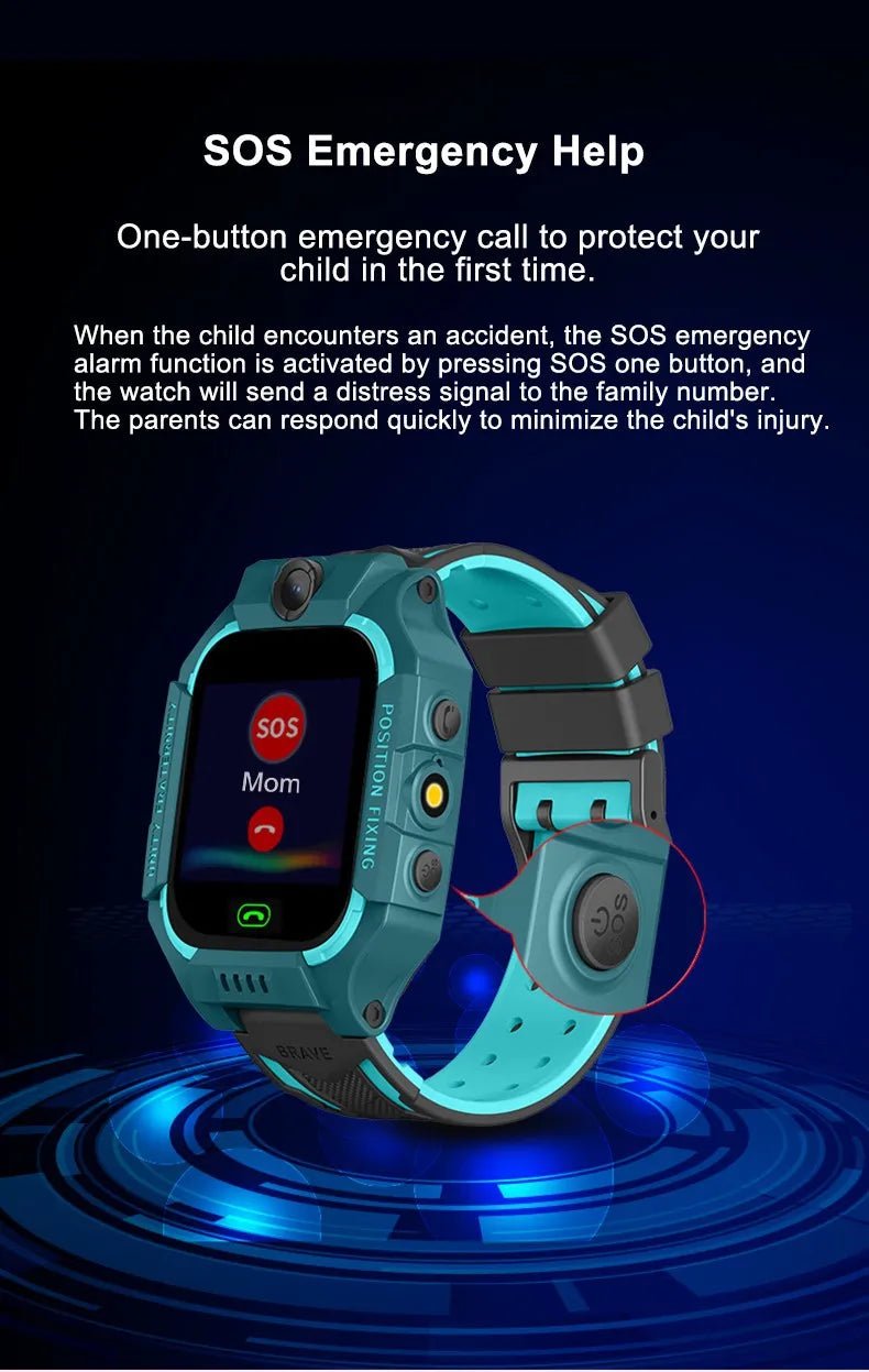 Kids Smart Watch with GPS Tracker & Waterproof Design - GNS Beauty & Personal Care