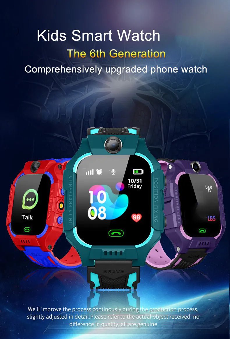 Kids Smart Watch with GPS Tracker & Waterproof Design - GNS Beauty & Personal Care