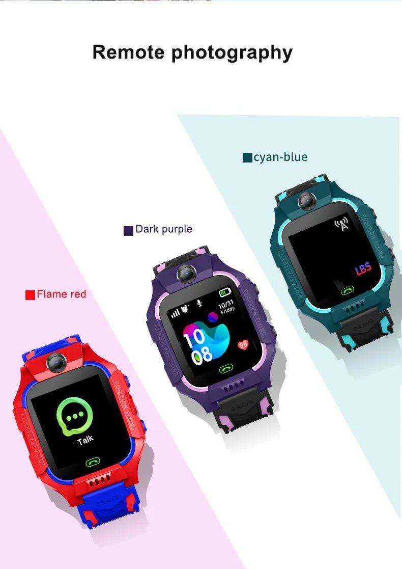 Kids Smart Watch with GPS Tracker & Waterproof Design - GNS Beauty & Personal Care