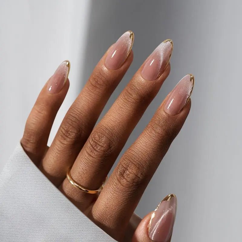 Knightshield Almond Nails – Soft Gel Press - On Kit for Fierce, Flawless Style - GNS Beauty & Personal Care