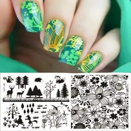 Salon Quality Flower Nail Stickers