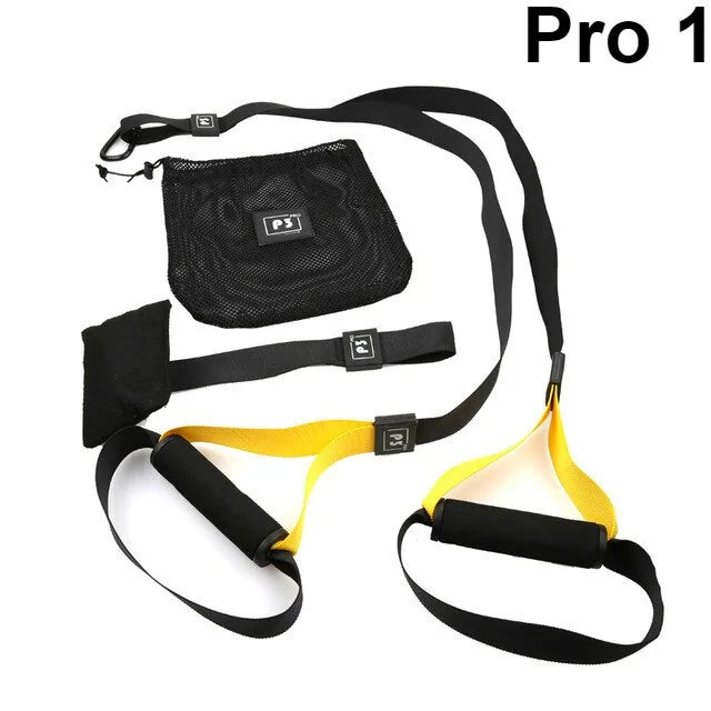 Adjustable Fitness Bands Set: 1100 lbs Full-Body Workout Companion