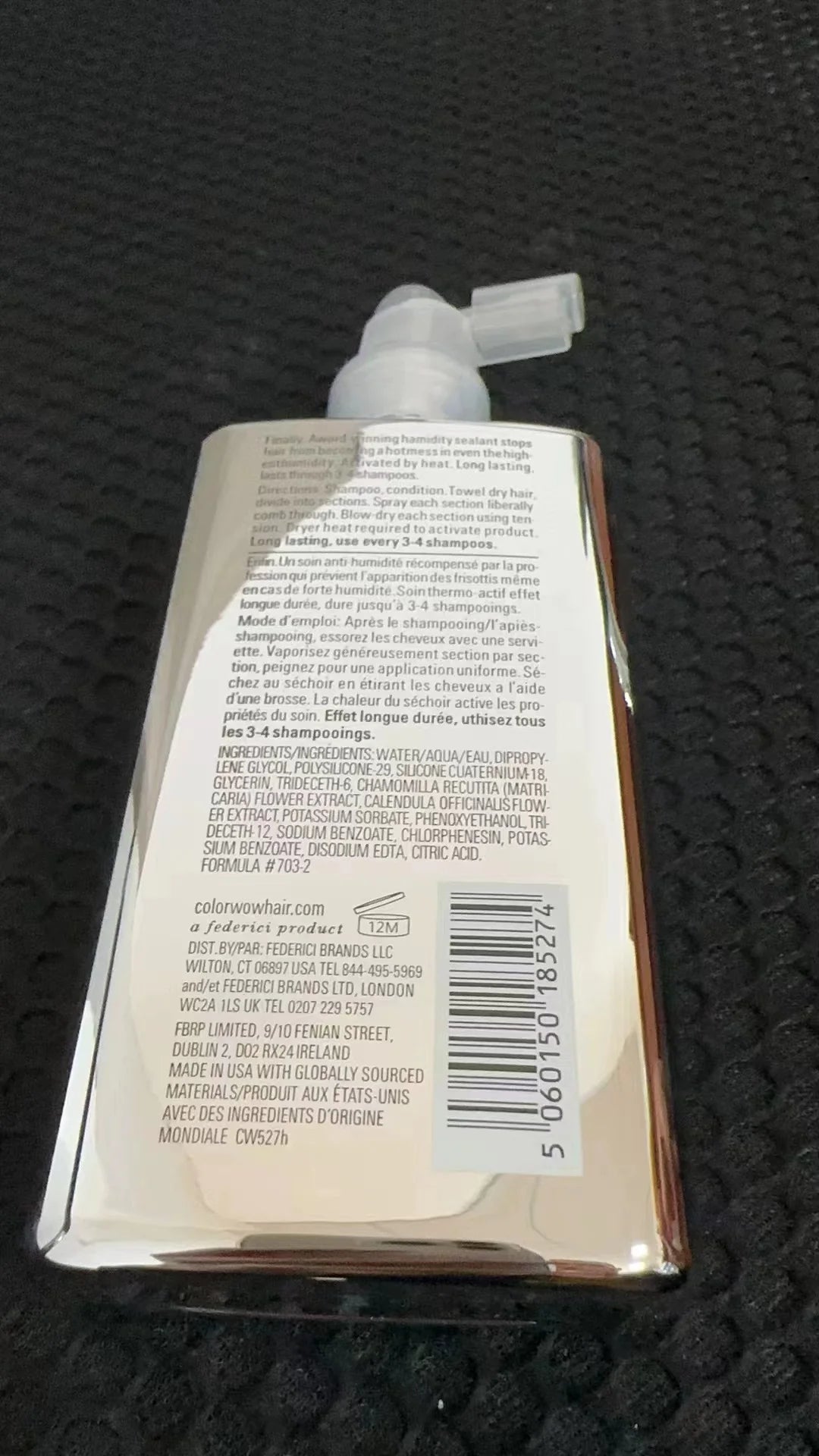 Leave - in Natural Hair Repair Spray - Tame Frizz & Add Shine (200ml) - GNS Beauty & Personal Care