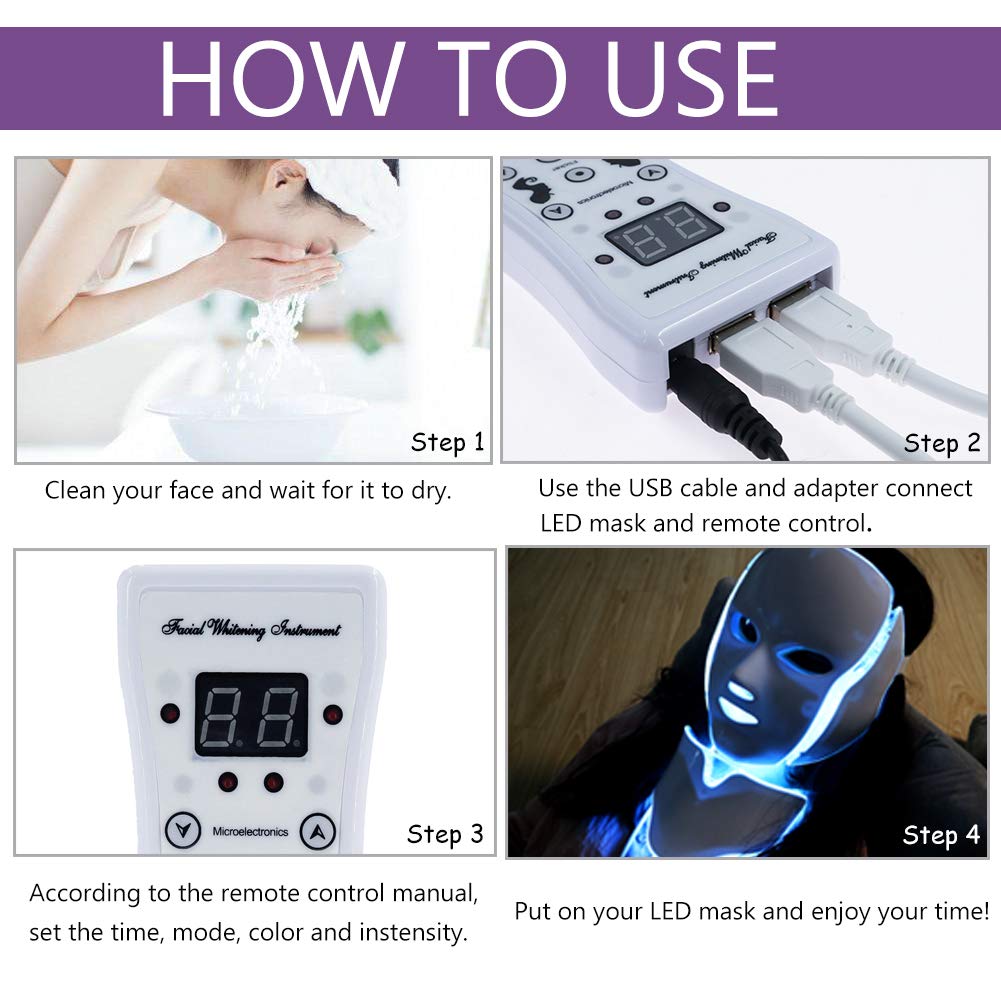 LED Facial Mask - GNS Beauty & Personal Care