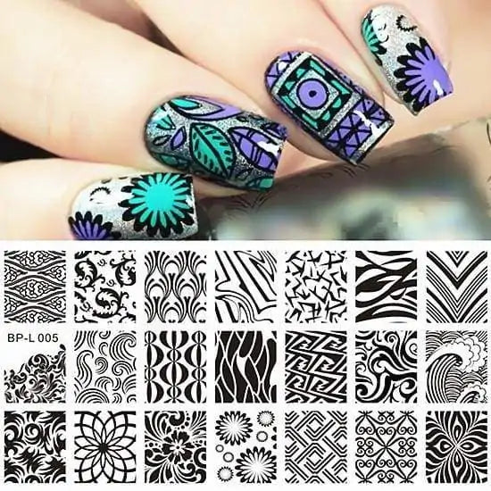 Salon Quality Flower Nail Stickers