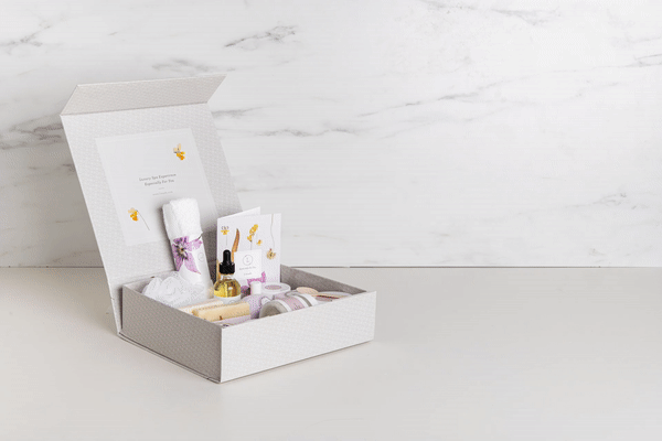 Lizlush Luxury Self - Care Gift Basket - Lavender Natural Spa Set - GNS Beauty & Personal Care