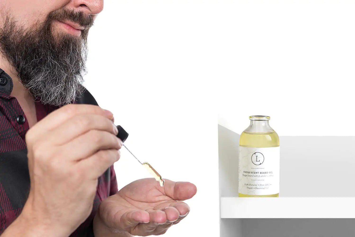 Lizlush Natural Beard Oil – Premium Vegan Formula for Healthy, Tangle - Free Beards - GNS Beauty & Personal Care
