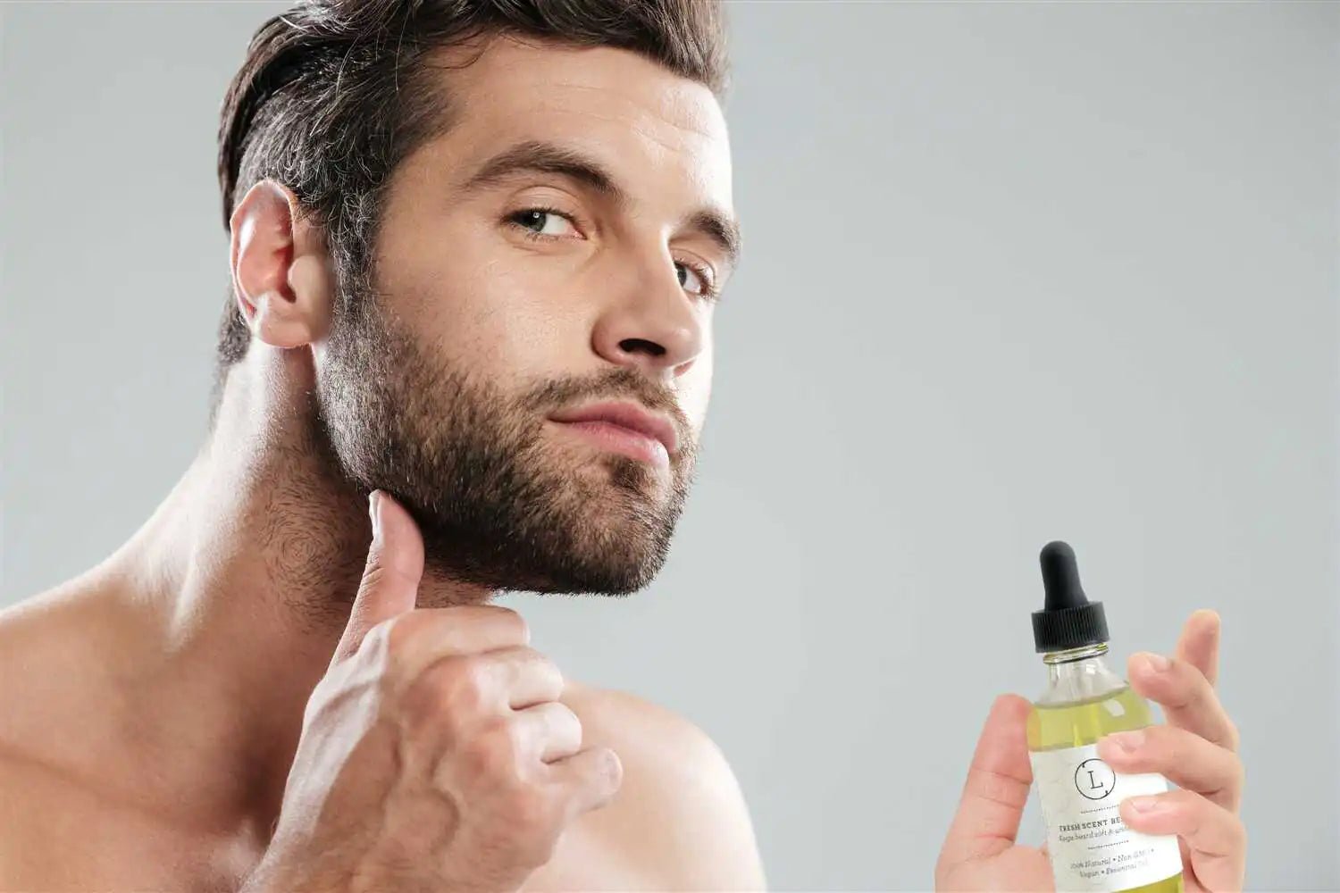 Lizlush Natural Beard Oil – Premium Vegan Formula for Healthy, Tangle - Free Beards - GNS Beauty & Personal Care