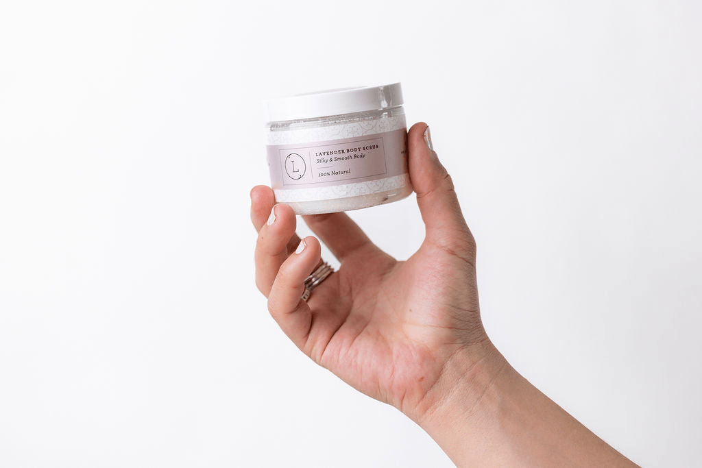 Lizlush Natural Body Scrub – Lavender Body Salt Scrub - GNS Beauty & Personal Care