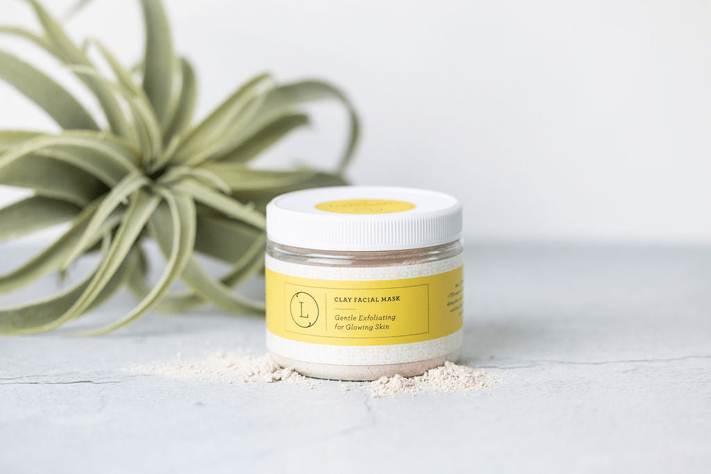 Lizush Natural Clay Facial Mask – Exfoliate and Glow - GNS Beauty & Personal Care