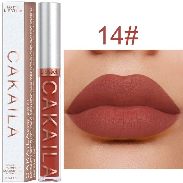 Long - Lasting Waterproof Matte Lipstick – Bold, Smudge - Proof Beauty That Lasts - GNS Beauty & Personal Care
