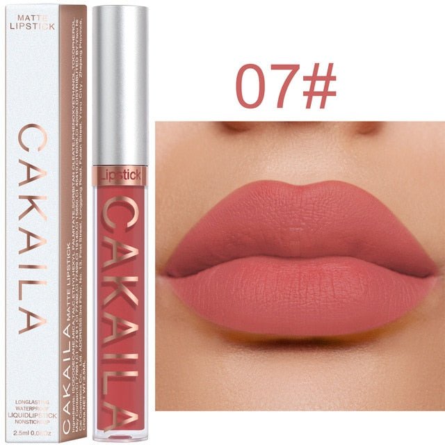 Long - Lasting Waterproof Matte Lipstick – Bold, Smudge - Proof Beauty That Lasts - GNS Beauty & Personal Care