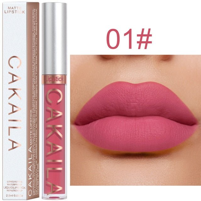 Long - Lasting Waterproof Matte Lipstick – Bold, Smudge - Proof Beauty That Lasts - GNS Beauty & Personal Care