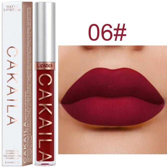 Long - Lasting Waterproof Matte Lipstick – Bold, Smudge - Proof Beauty That Lasts - GNS Beauty & Personal Care