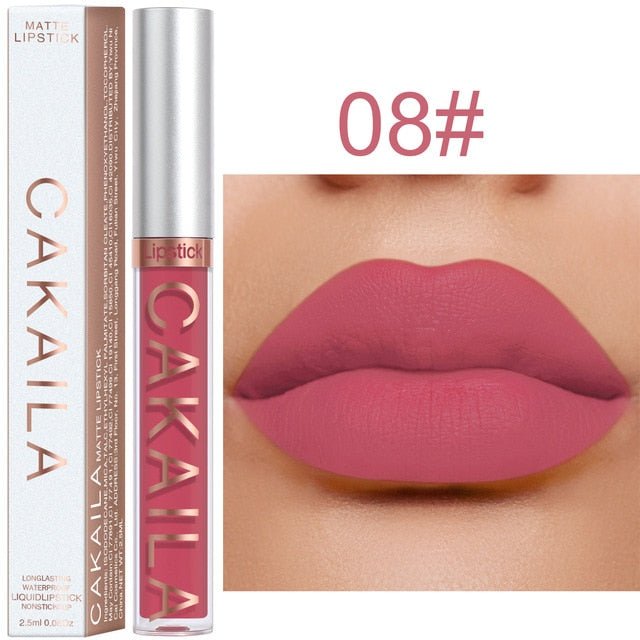 Long - Lasting Waterproof Matte Lipstick – Bold, Smudge - Proof Beauty That Lasts - GNS Beauty & Personal Care