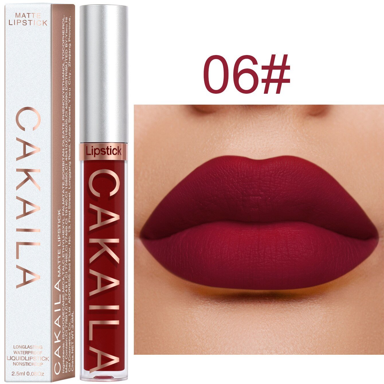 Long - Lasting Waterproof Matte Lipstick – Bold, Smudge - Proof Beauty That Lasts - GNS Beauty & Personal Care