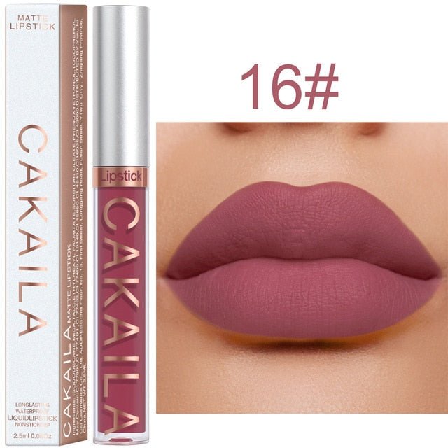 Long - Lasting Waterproof Matte Lipstick – Bold, Smudge - Proof Beauty That Lasts - GNS Beauty & Personal Care
