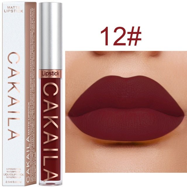 Long - Lasting Waterproof Matte Lipstick – Bold, Smudge - Proof Beauty That Lasts - GNS Beauty & Personal Care