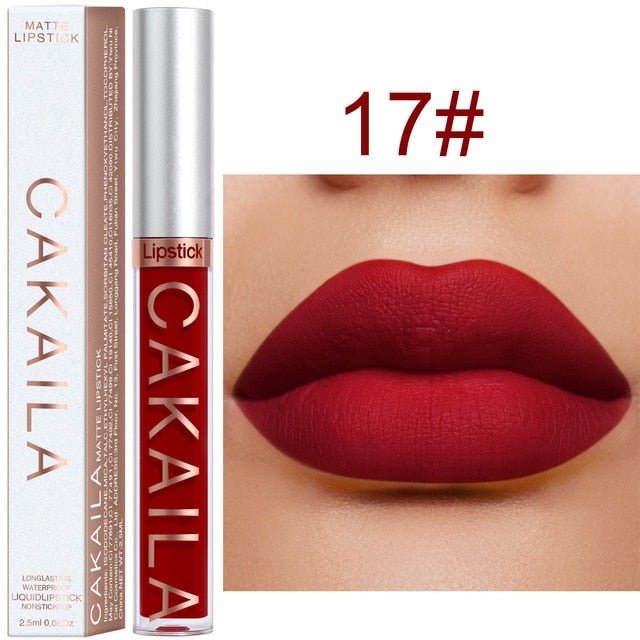 Long - Lasting Waterproof Matte Lipstick – Bold, Smudge - Proof Beauty That Lasts - GNS Beauty & Personal Care