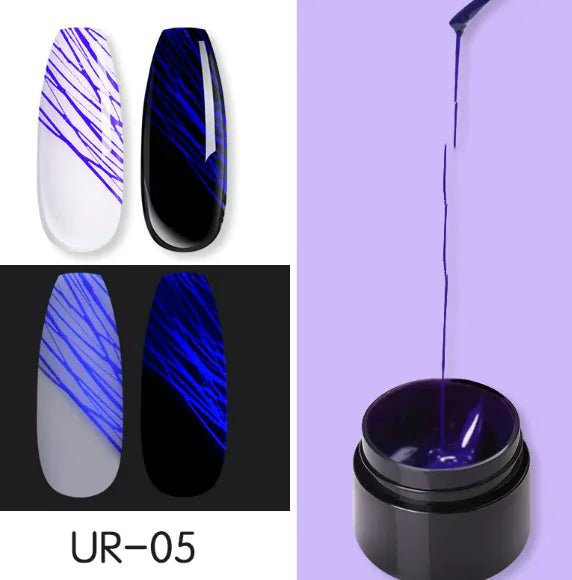 Luminous Nail Art Spider Nail Gel – Create Bold, Glowing Designs - GNS Beauty & Personal Care