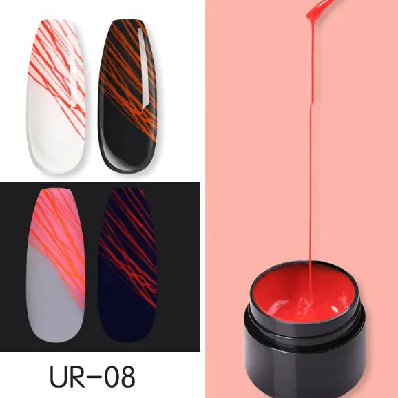 Luminous Nail Art Spider Nail Gel – Create Bold, Glowing Designs - GNS Beauty & Personal Care