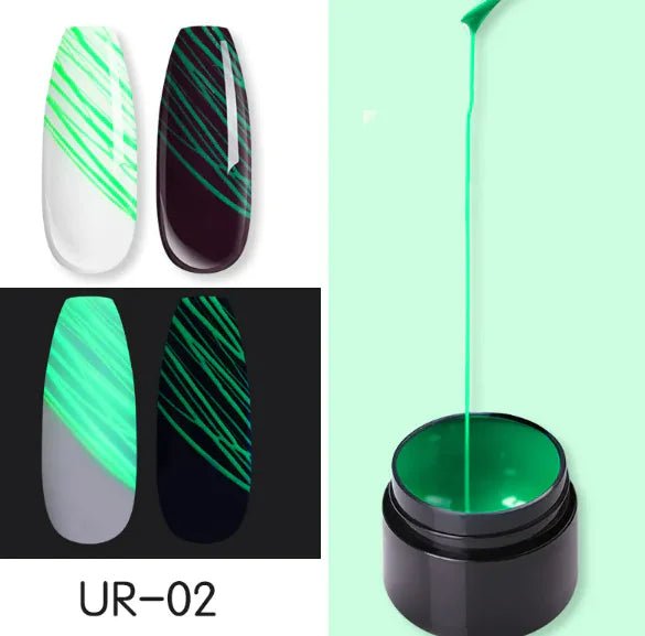 Luminous Nail Art Spider Nail Gel – Create Bold, Glowing Designs - GNS Beauty & Personal Care