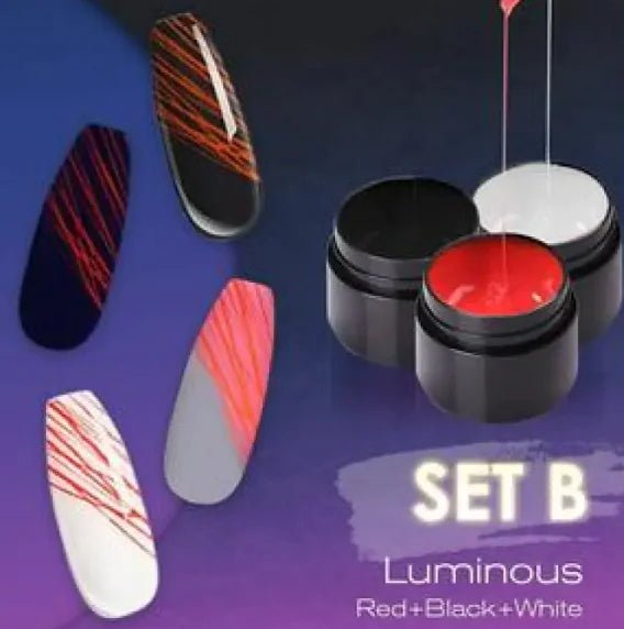 Luminous Nail Art Spider Nail Gel – Create Bold, Glowing Designs - GNS Beauty & Personal Care