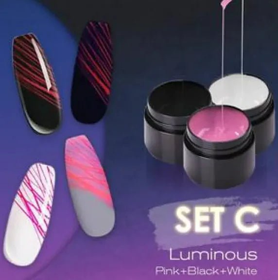 Luminous Nail Art Spider Nail Gel – Create Bold, Glowing Designs - GNS Beauty & Personal Care