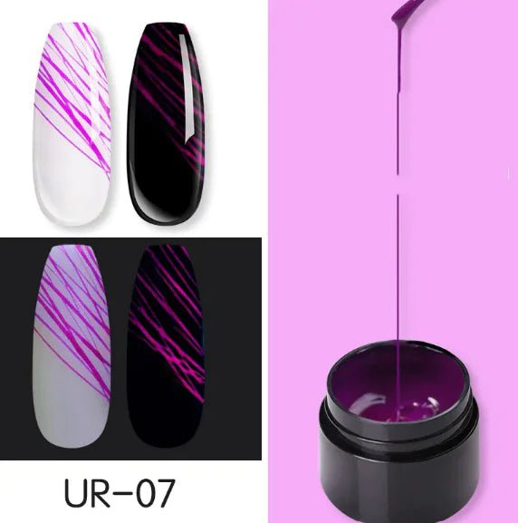 Luminous Nail Art Spider Nail Gel – Create Bold, Glowing Designs - GNS Beauty & Personal Care