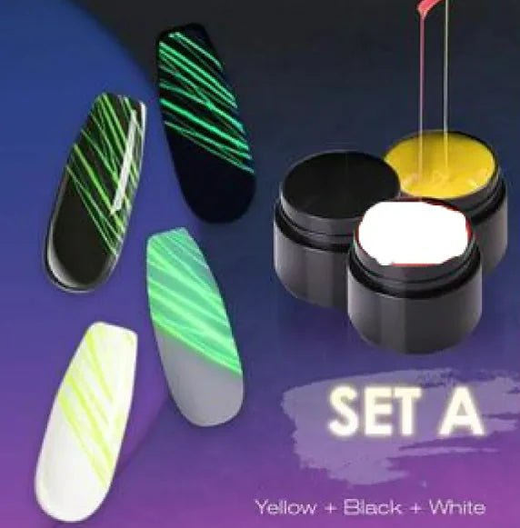 Luminous Nail Art Spider Nail Gel – Create Bold, Glowing Designs - GNS Beauty & Personal Care