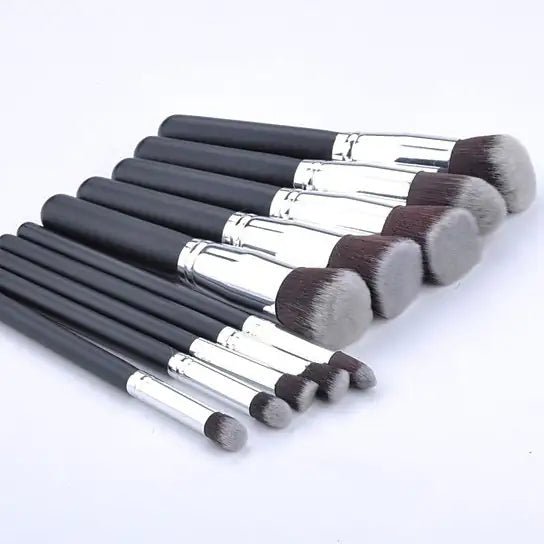 Luxury 10 - Piece Makeup Brush Set - GNS Beauty & Personal Care