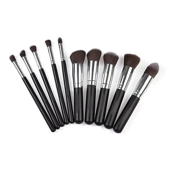 Luxury 10 - Piece Makeup Brush Set - GNS Beauty & Personal Care