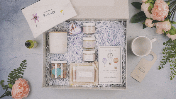 Luxury Birthday Gift Basket for Her - Personalized Spa & Relaxation Set - GNS Beauty & Personal Care