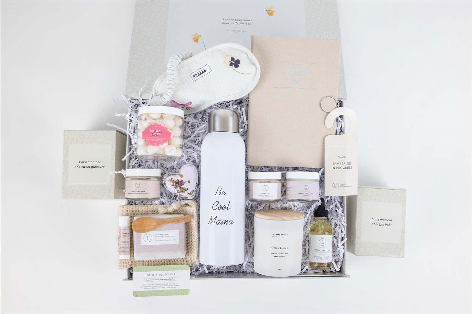 Luxury Mother's Day Gift Basket - Pamper Mom with All - Natural Essentials - GNS Beauty & Personal Care