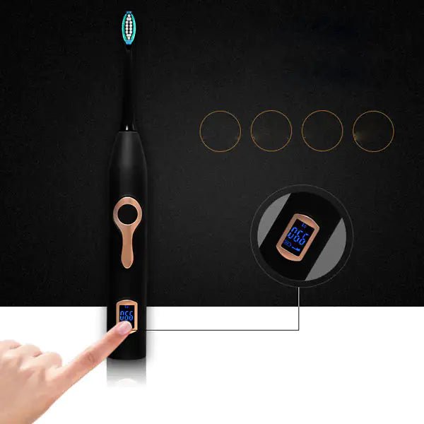 Luxury Smart Sonic LCD Electric Toothbrush - GNS Beauty & Personal Care