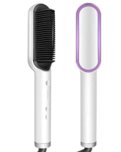 Electric Hair Straightener Comb - Fast, Gentle, and Efficient