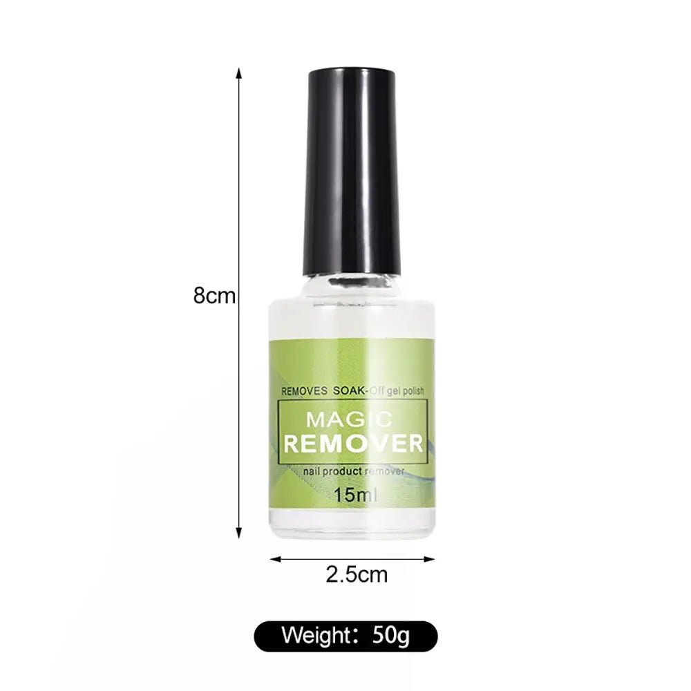 Magic Gel Nail Polish Remover – Fast, Gentle & Odor - Free Polish Removal - GNS Beauty & Personal Care