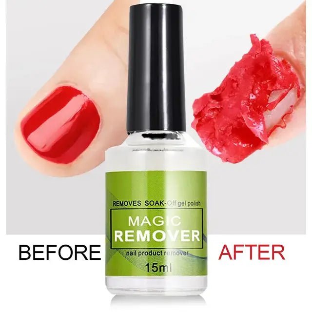 Magic Gel Nail Polish Remover – Fast, Gentle & Odor - Free Polish Removal - GNS Beauty & Personal Care