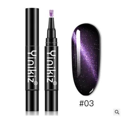 Magnet Cat Eyes Gel Pen Nail Polish – Create Mesmerizing, 3D Nail Art with Ease - GNS Beauty & Personal Care