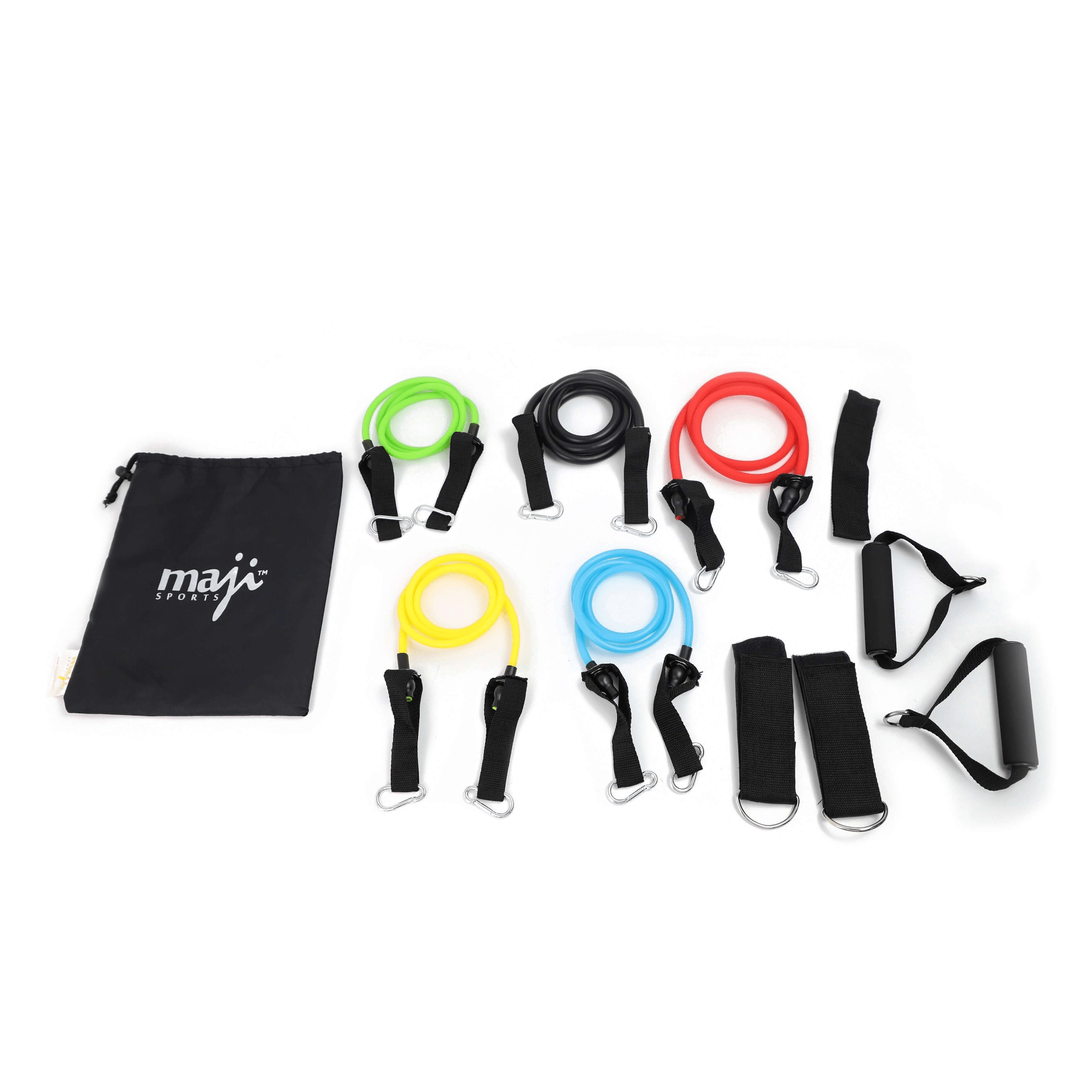 Maji Sports Full Body Workout – Max Resistance Tube Kit for Strength & Mobility - GNS Beauty & Personal Care