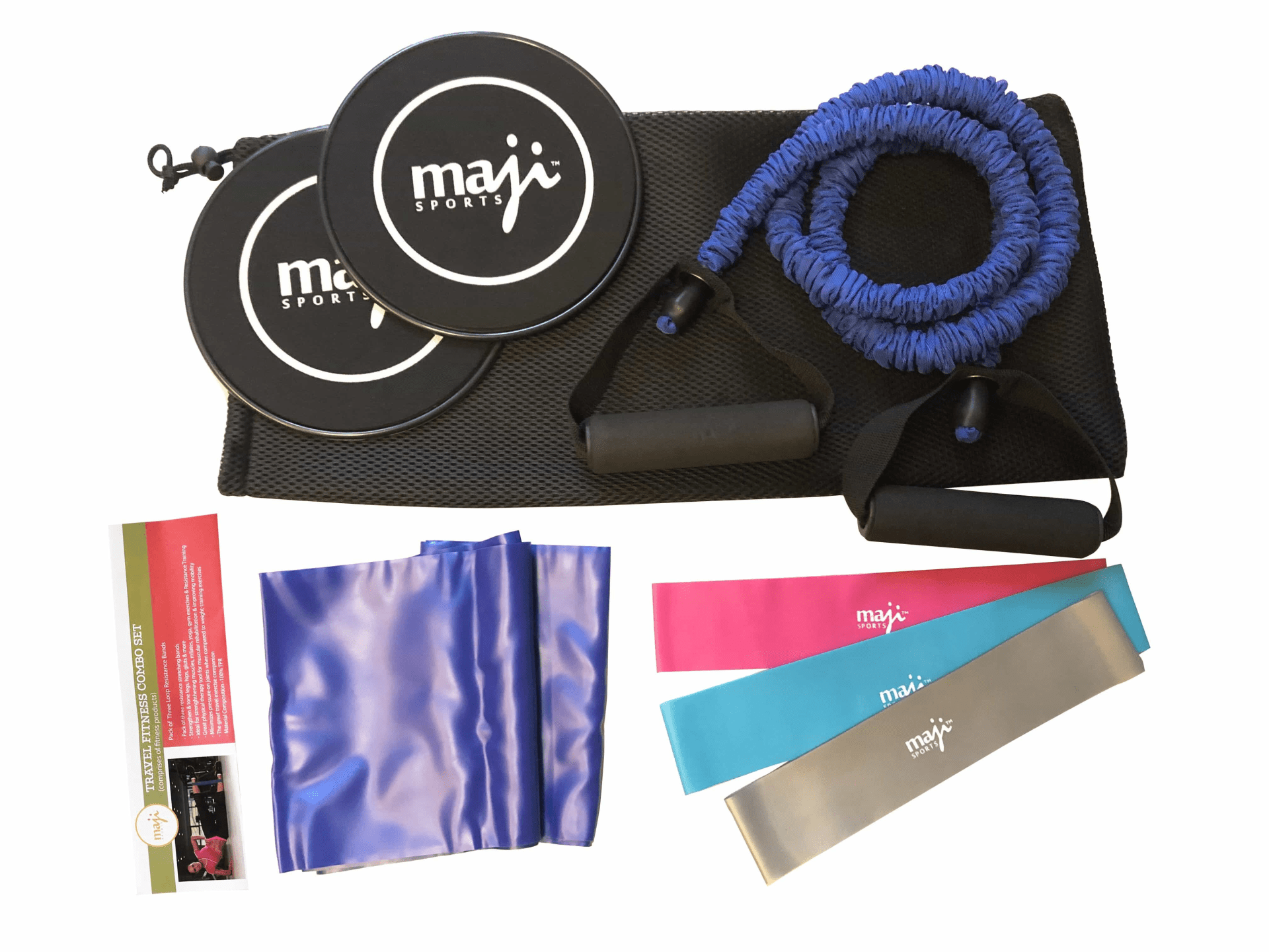 Maji Sports Resistance & Core Fitness Training Bundle – Strengthen, Tone & Improve Mobility - GNS Beauty & Personal Care