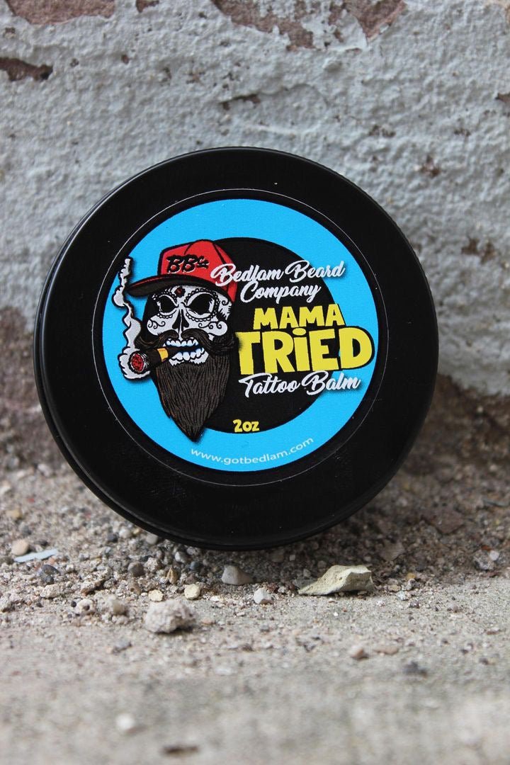 Mama Tried Tattoo Balm – Soothing Natural Blend for Fresh & Healed Ink - GNS Beauty & Personal Care