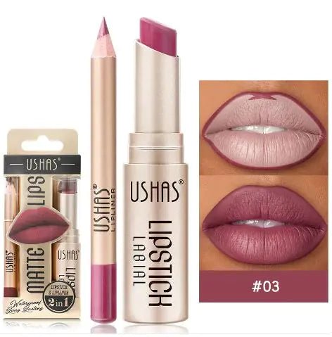 Matte Stain - Free Waterproof Nude Lipstick – Beauty & Comfort in One - GNS Beauty & Personal Care