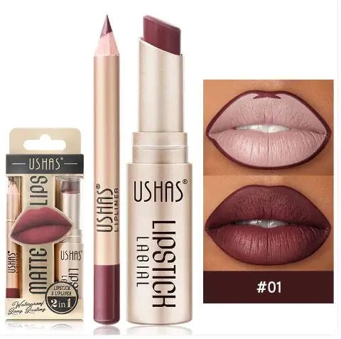 Matte Stain - Free Waterproof Nude Lipstick – Beauty & Comfort in One - GNS Beauty & Personal Care