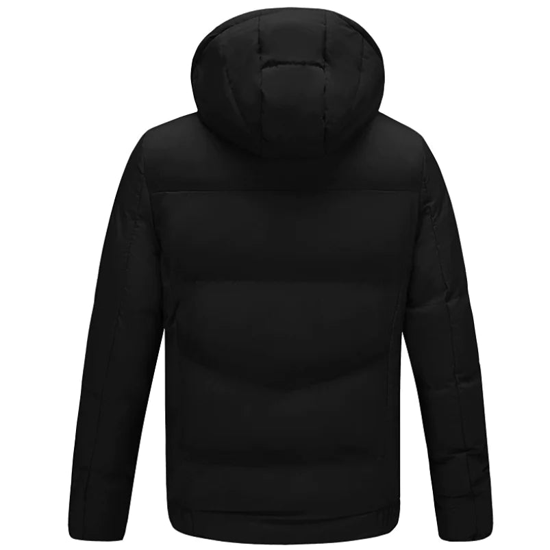 Men's Heated Hoodie Jacket with Carbon Fiber USB - GNS Beauty & Personal Care