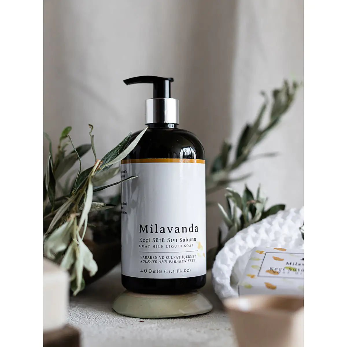Milavanda Goat Milk Liquid Soap – Gentle Luxury for Sensitive Skin - GNS Beauty & Personal Care