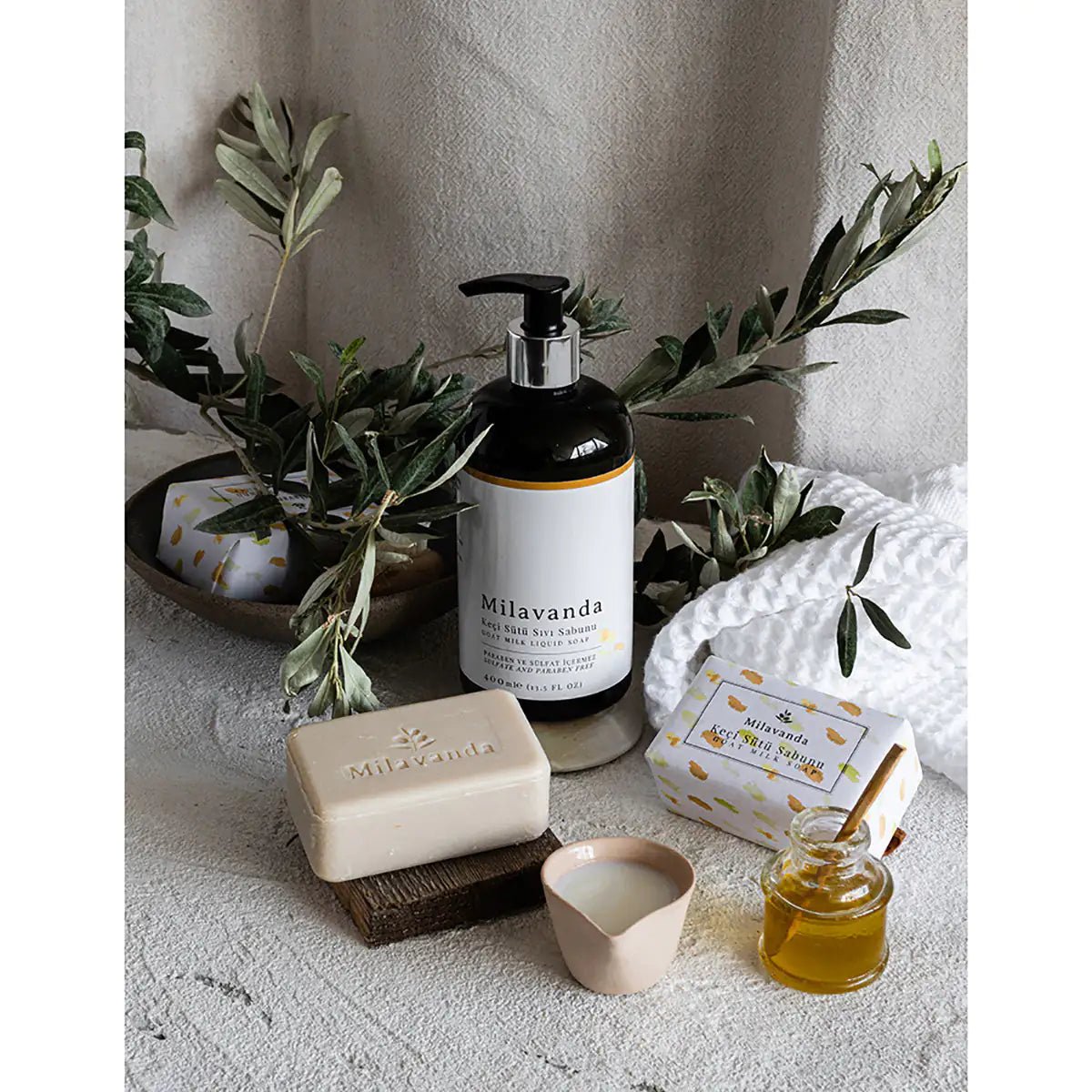 Milavanda Goat Milk Liquid Soap – Gentle Luxury for Sensitive Skin - GNS Beauty & Personal Care